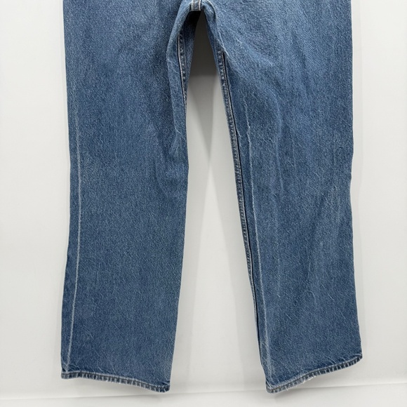 Levis 517 Jeans Men 36x31 Blue Bootcut Denim Medium Wash Mid Rise Cowboy Ranch - Picture 7 of 16